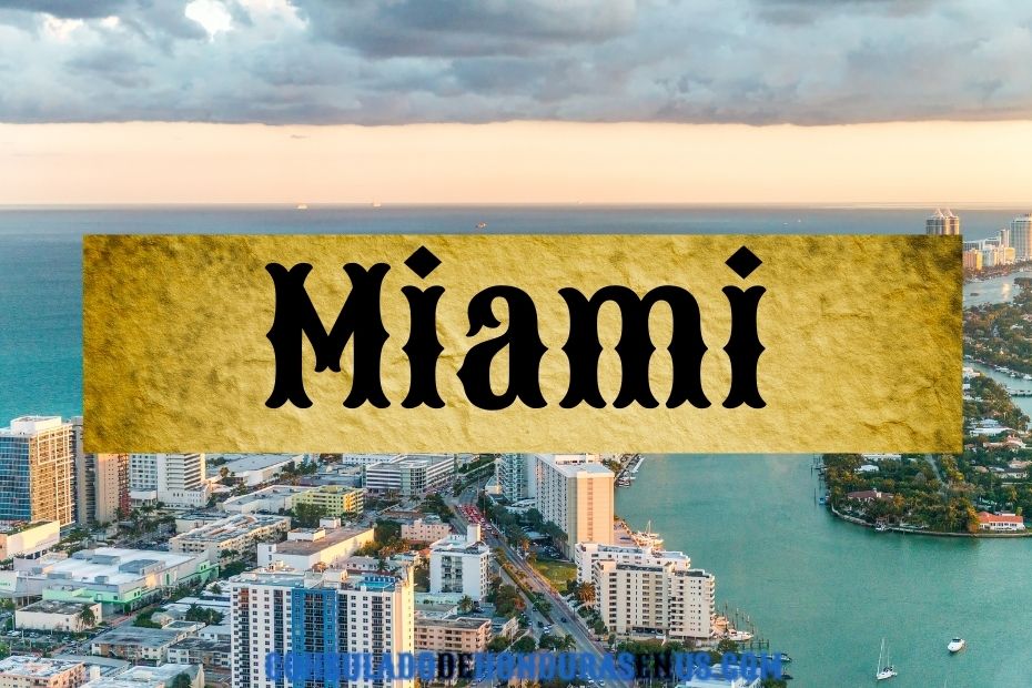 Consulado de Honduras miami